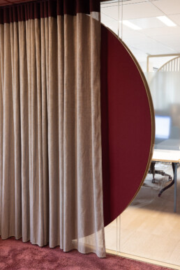 Rideau et mati&egrave;res icade